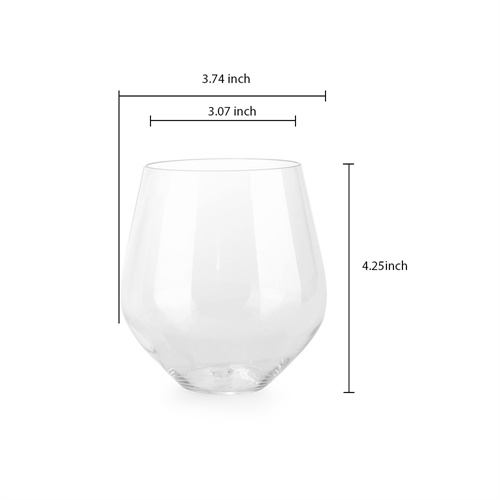 塑料紅酒杯 不倒翁蛋形杯